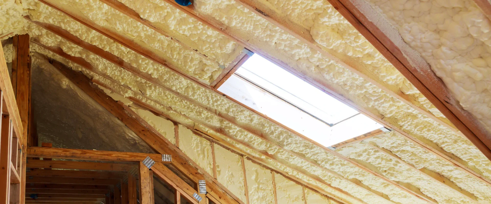 inside wall insulation on attic